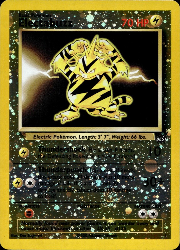 Electabuzz Reverse Holo #1