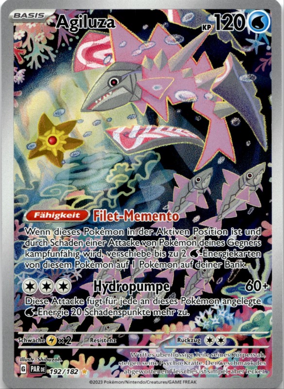 Agiluza #192/182 Illustration Rare