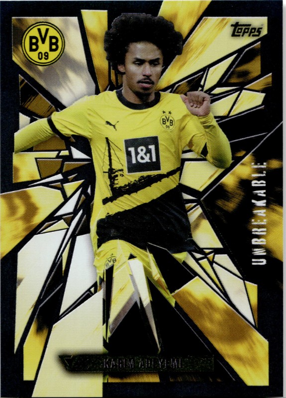 #BVBU-KA Karim Adeyemi Black 03/10 Unbreakables