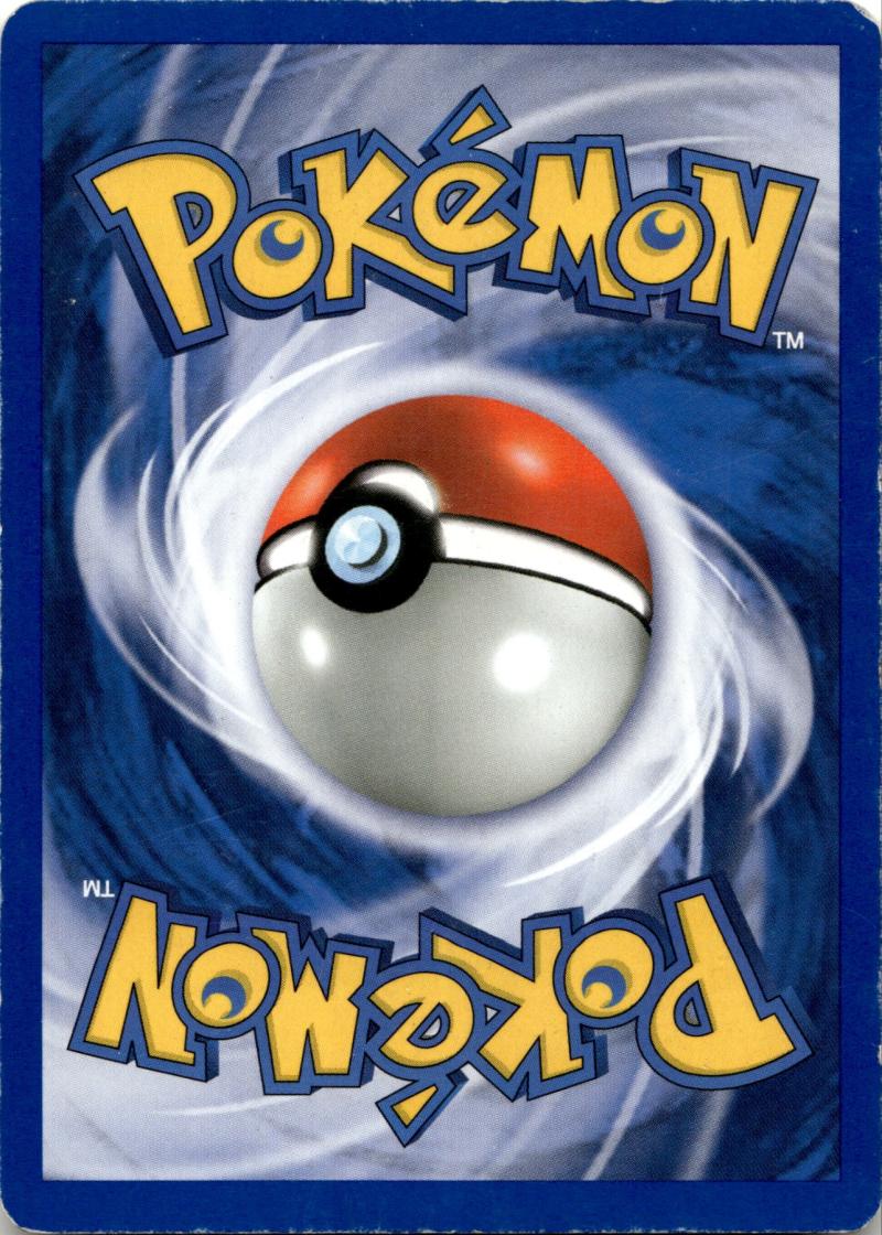 Rückseite – Pokemon GERMAN Team Rocket