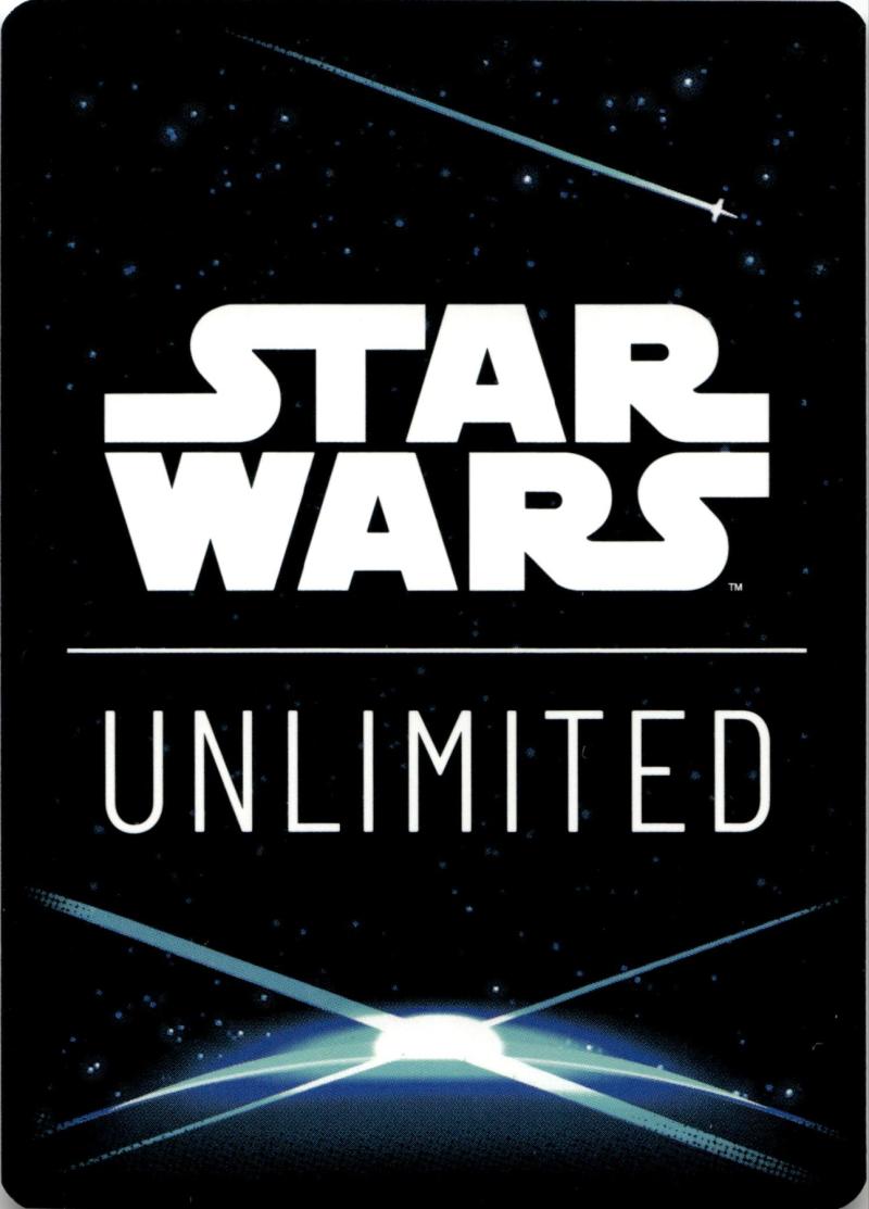 Rückseite – Star Wars UNLIMITED EN Spark of Rebellion