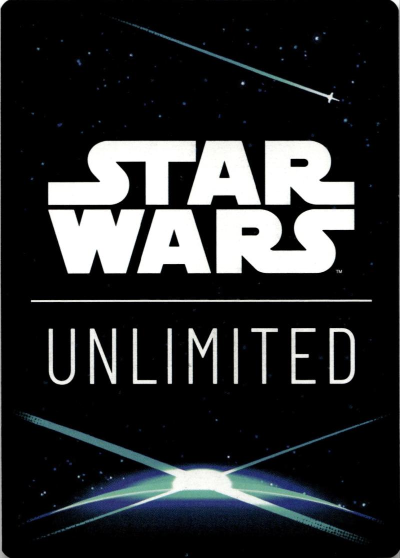 Rückseite – Star Wars UNLIMITED EN Spark of Rebellion