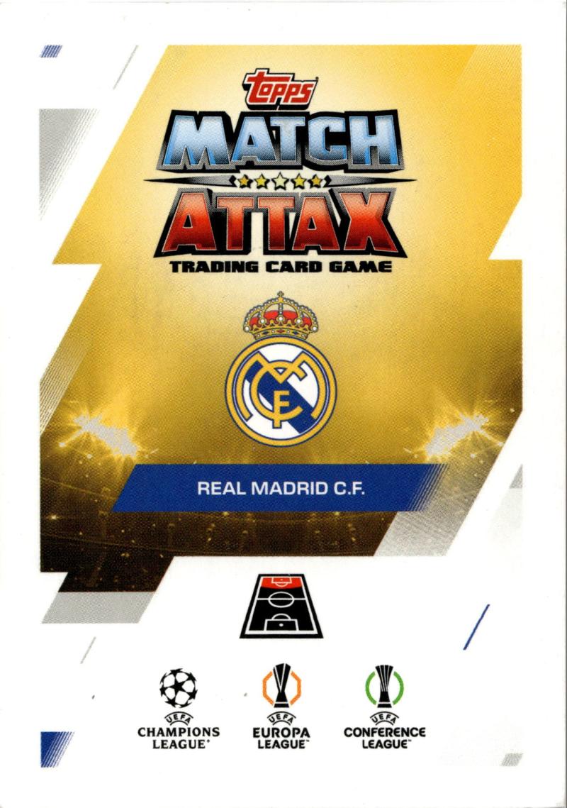Back - Topps Match Attax