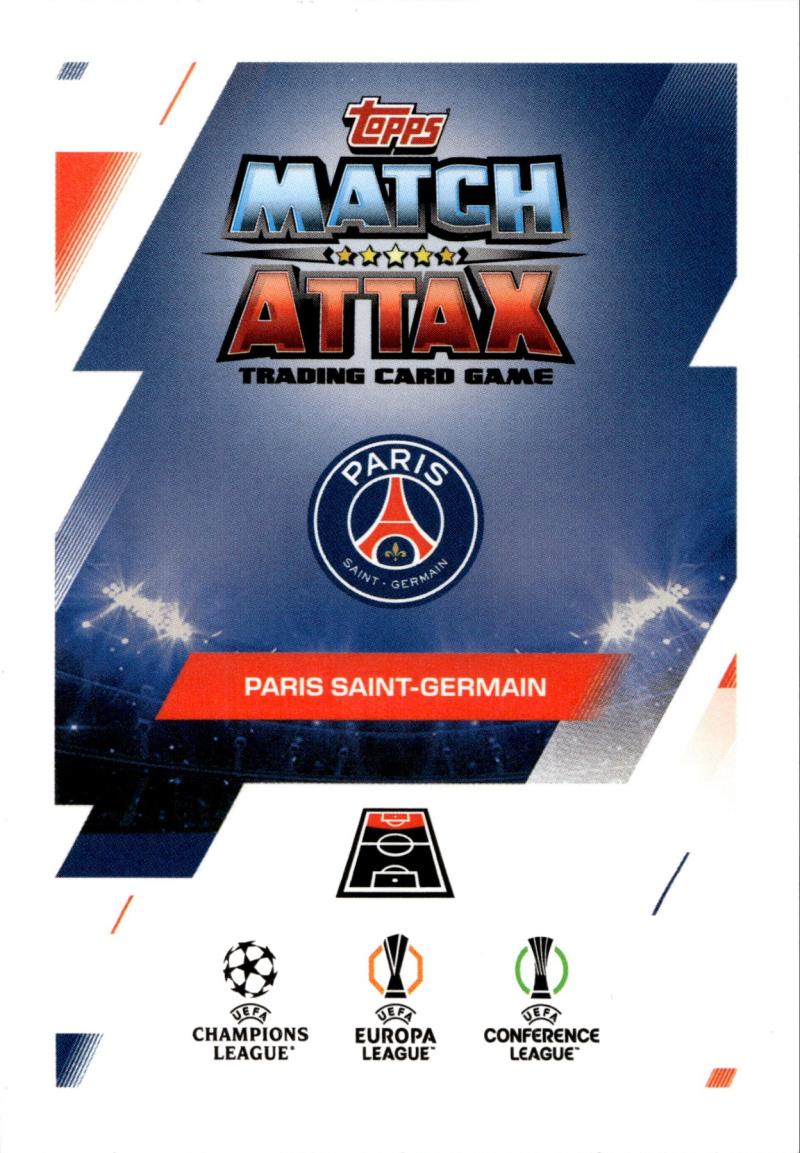 Back - Topps Match Attax