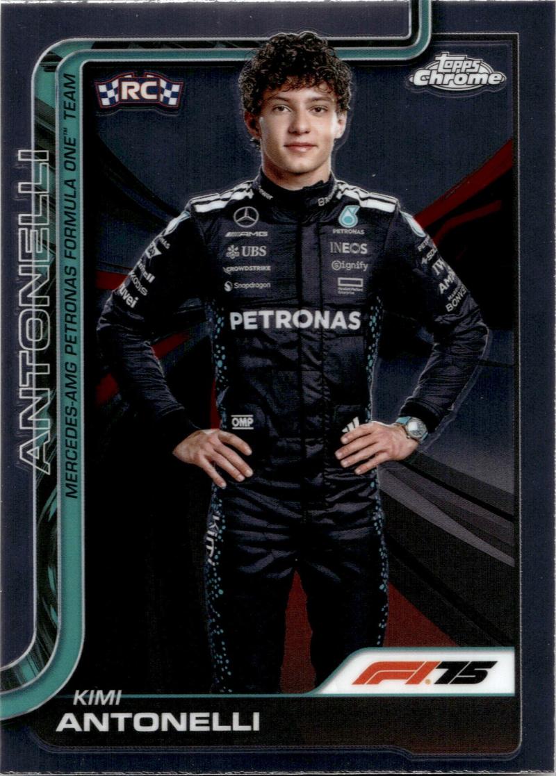 Topps chrome Formula 1 Racing