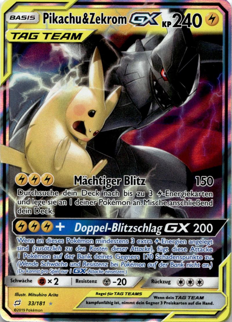 Pokemon S&M GER Team Up