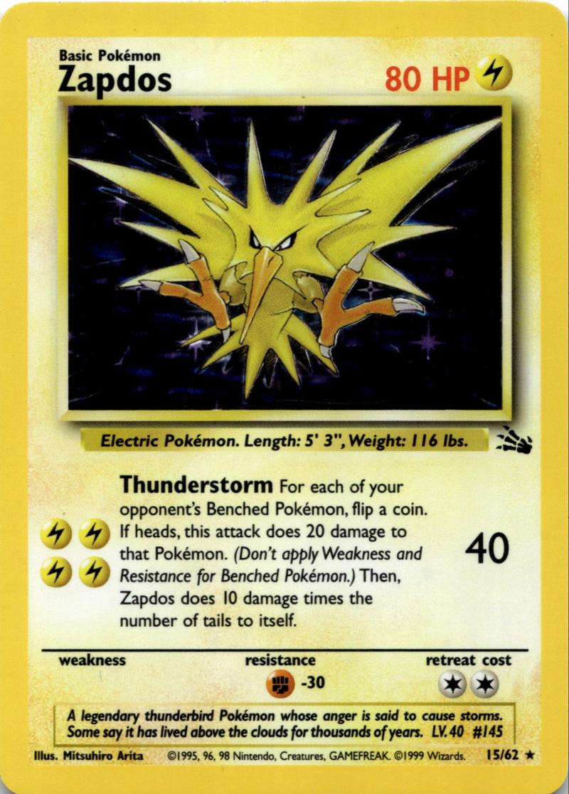 Pokemon ENGLISH Fossil