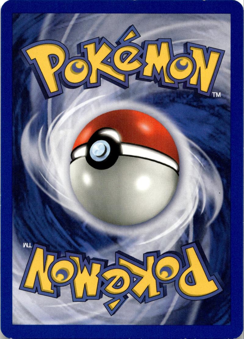 Rückseite – Pokemon ENGLISH Gym Challenge