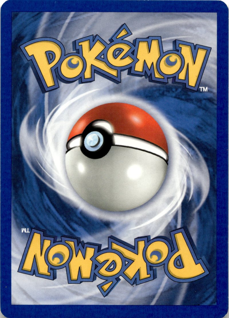 Rückseite – Pokemon EX EN