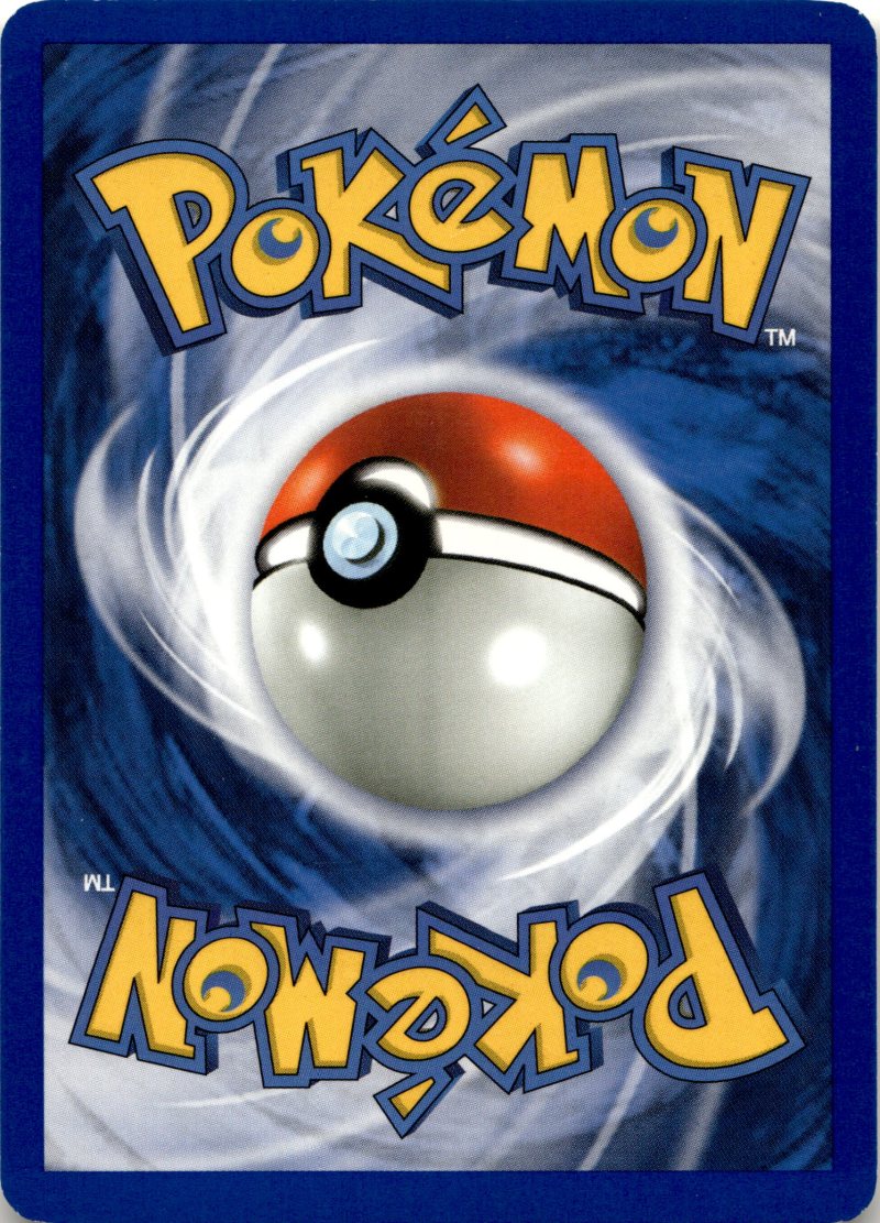 Rückseite – Pokemon ENGLISH Gym Challenge