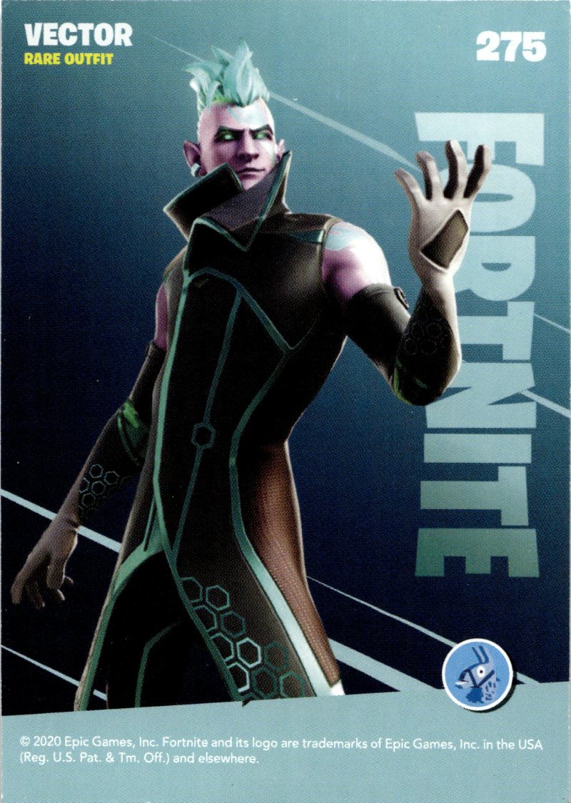 Rückseite – Panini Fortnite Reloaded