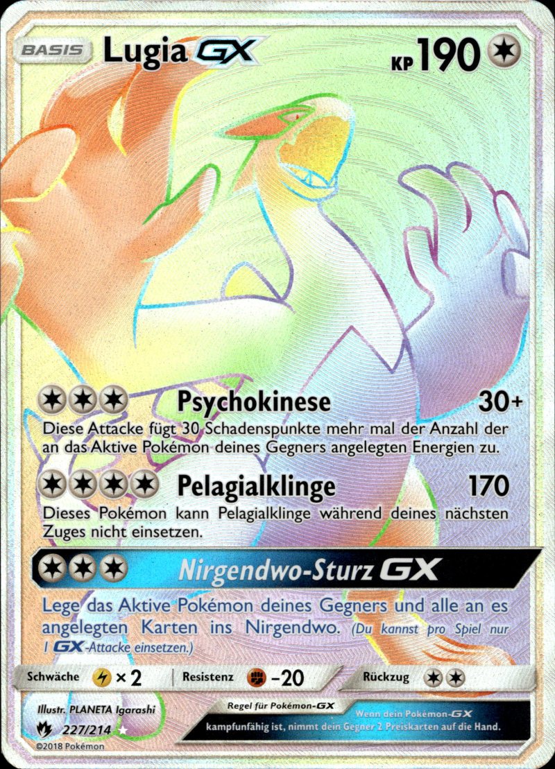 Pokemon S&M GER Lost Thunder