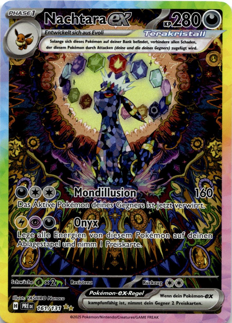 Pokemon PRE DE Prismatic Evolutions