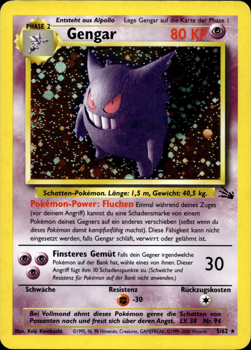 Pokemon GERMAN Fossil