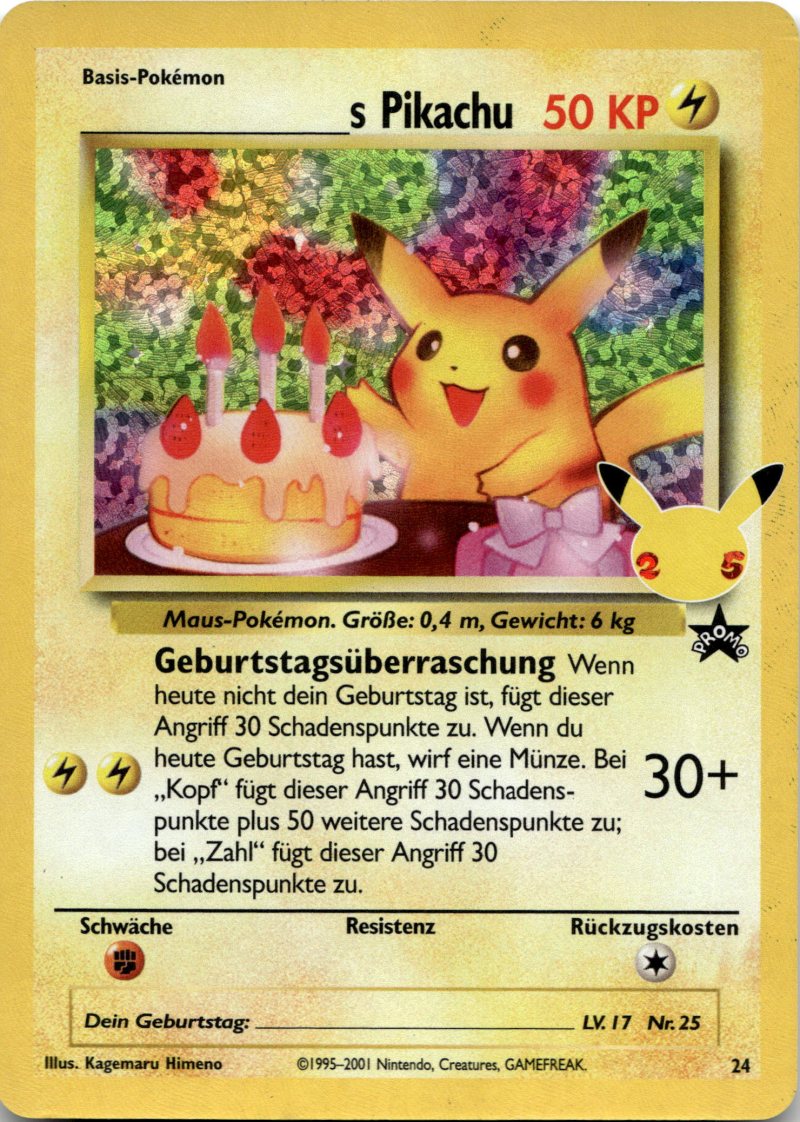 Pokemon SWSH GER CELEBRATIONS 25TH