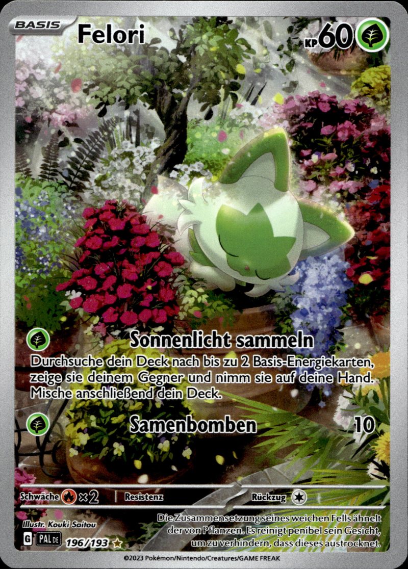 Pokemon PAL DE Paldea evolved