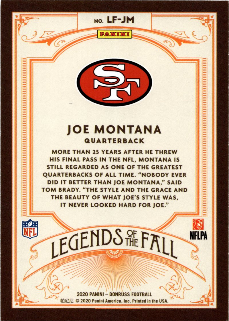 Rückseite – Panini Donruss Football