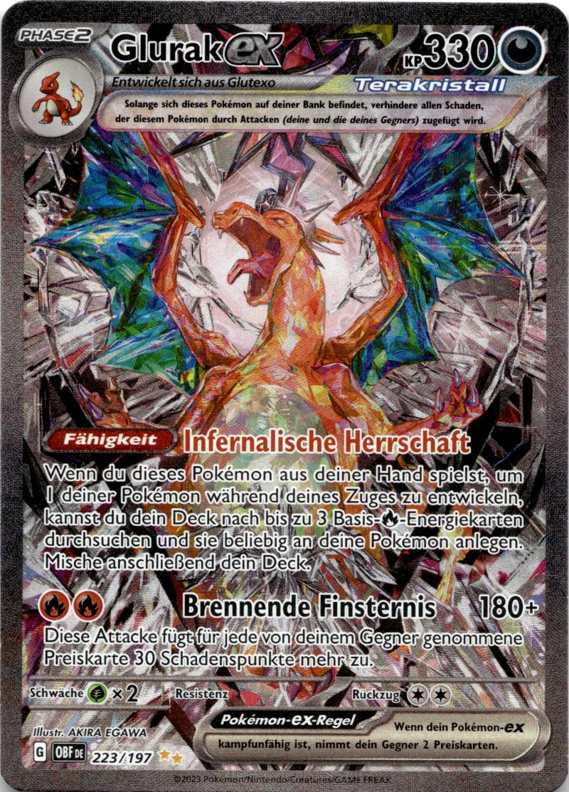 Pokemon OBF DE Obsidian Flames