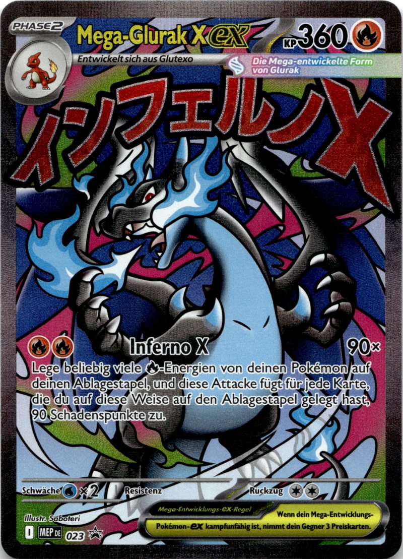 Pokemon MEP DE M Charizard X ex Ultra-Premium Collection