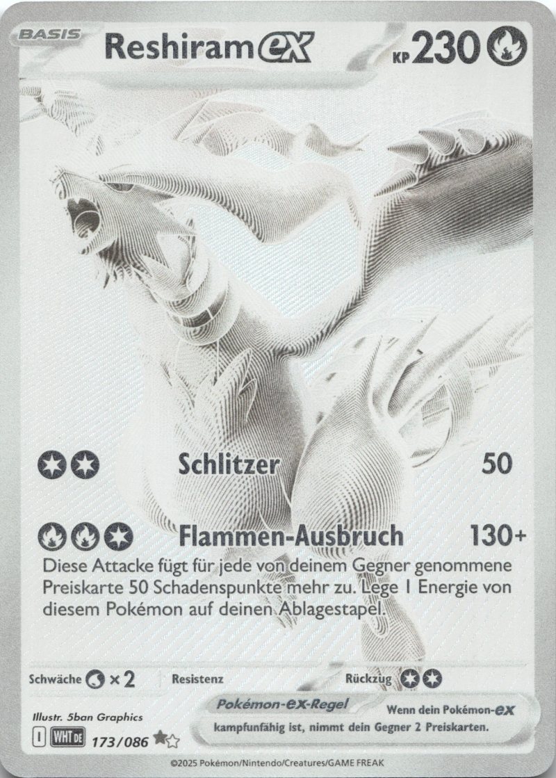 Pokemon WHT DE White Flare