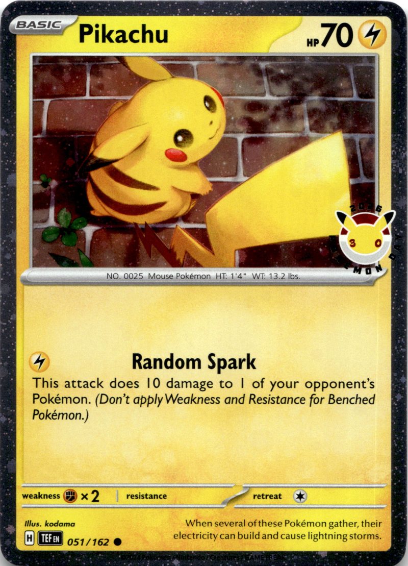 Pokemon TEF EN Pokemon Day Coll. 26