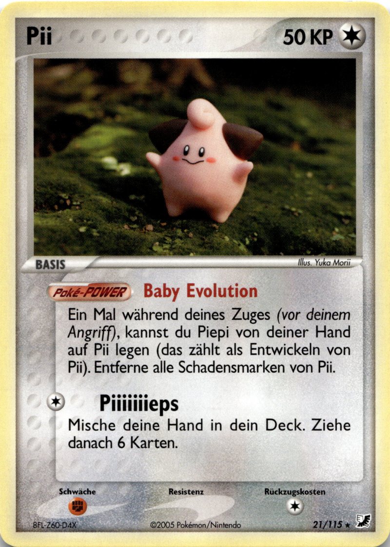 Pokemon EX GER Unseen Forces