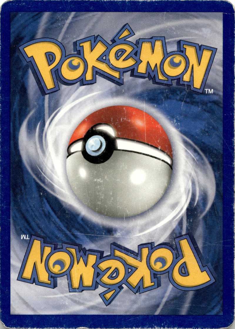 Rückseite – Pokemon ENGLISH Base Set