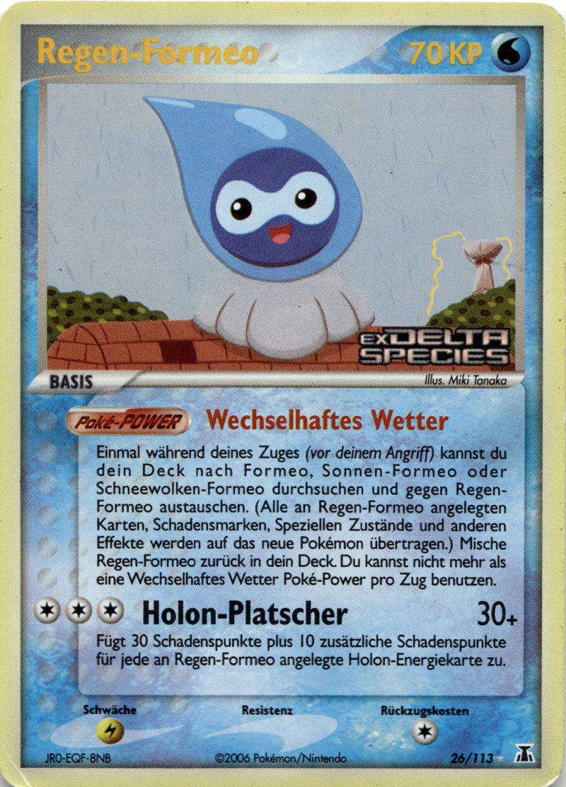 Pokemon EX GER Delta Species