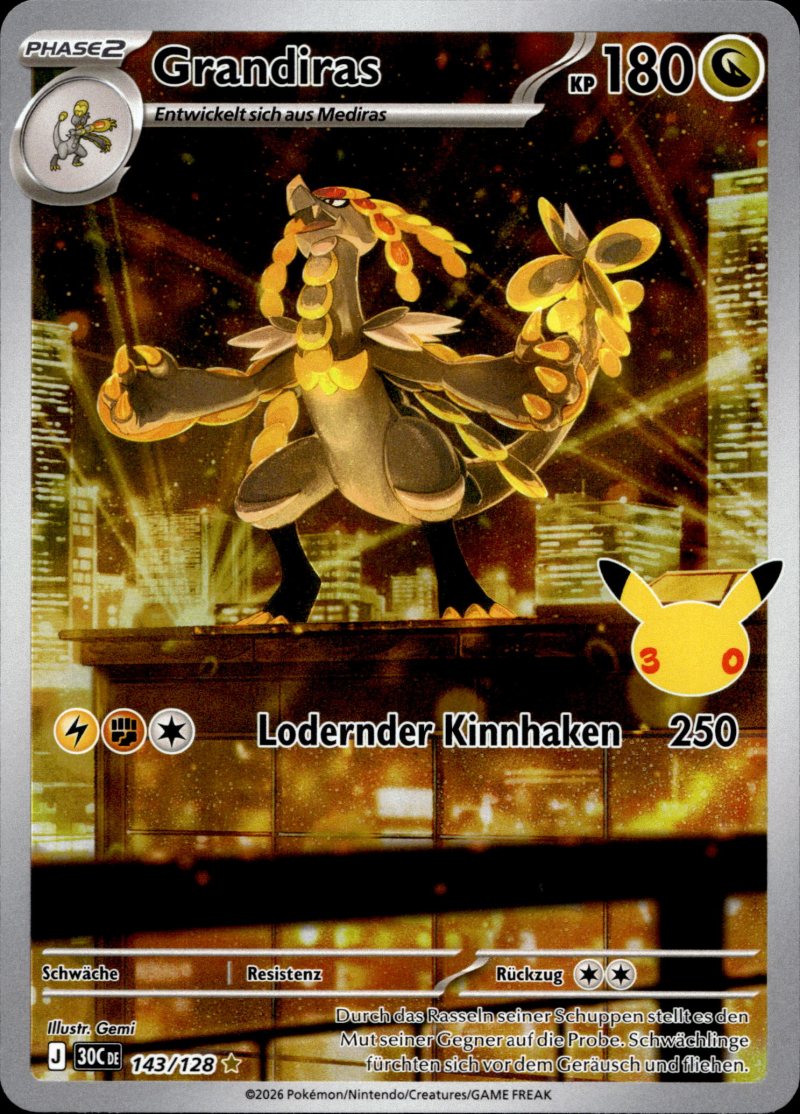 Pokemon 30C DE 30TH CELEBRATIONS