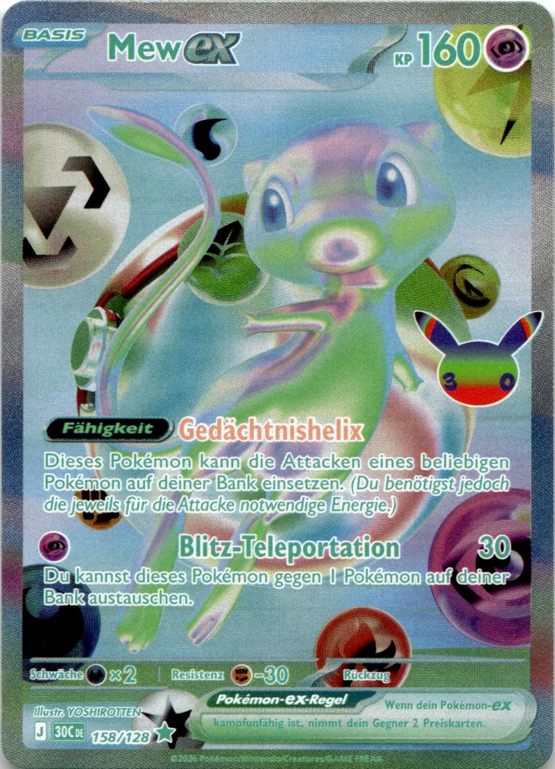 Pokemon 30C DE 30TH CELEBRATIONS