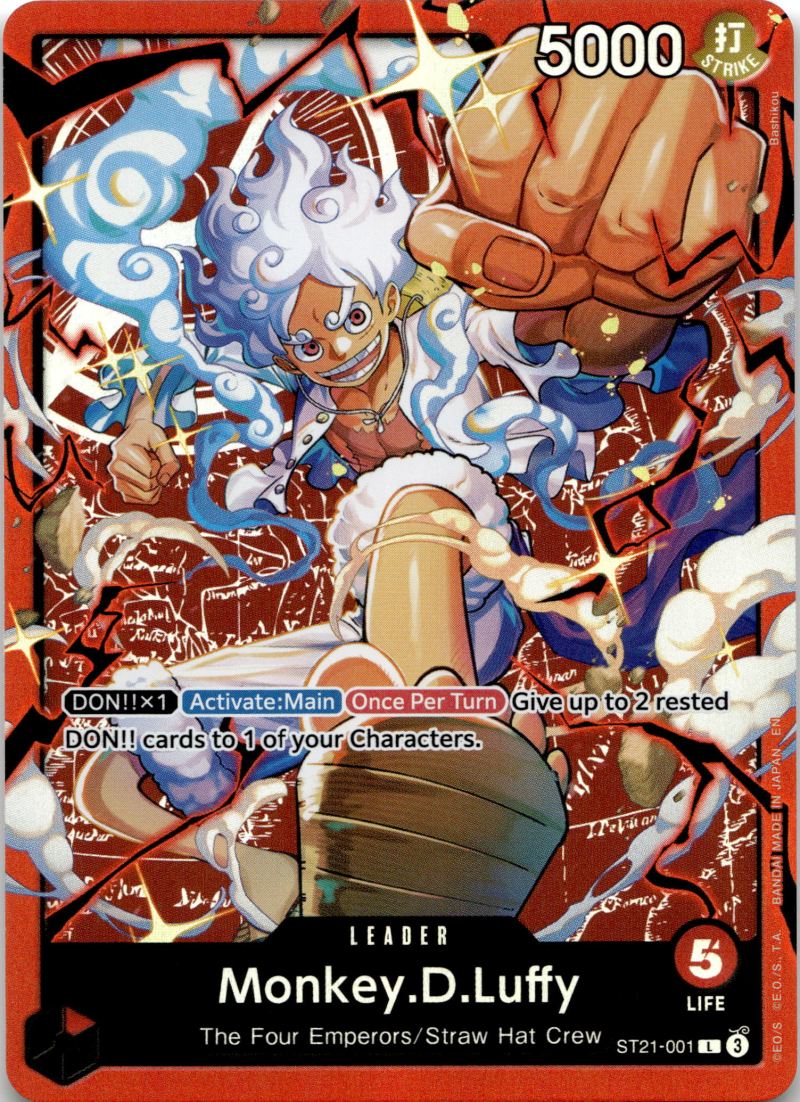 One Piece ST21 EN STARTER DECK RED