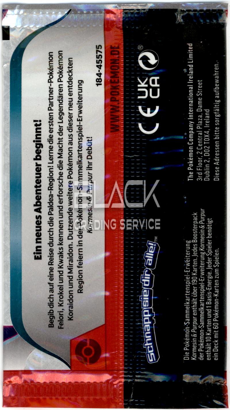 Back - Pokemon S&V GER Karmesin & Purpur FunPack