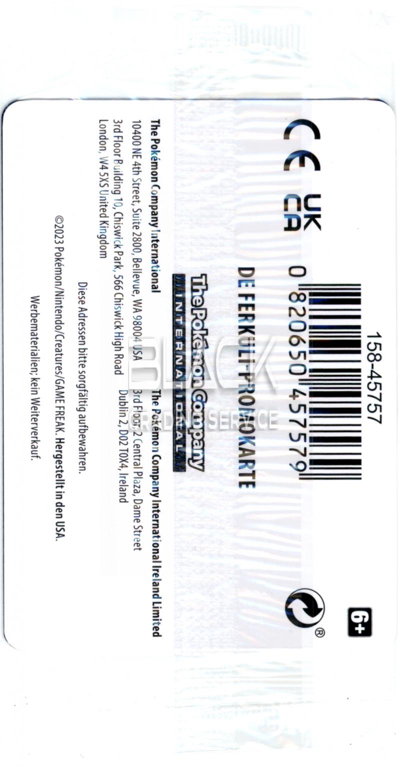 Back - Pokemon S&V GER Karmesin & Purpur