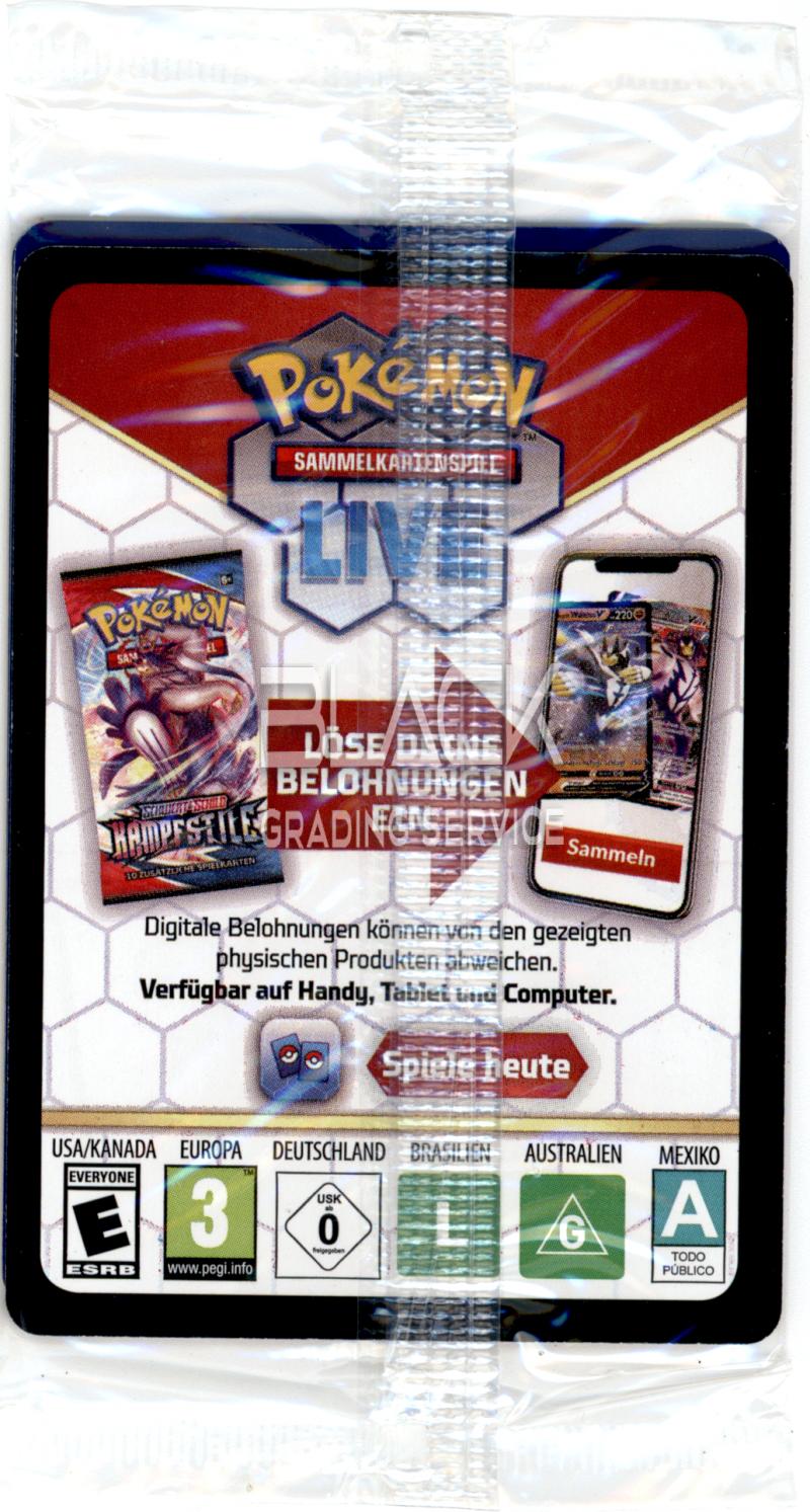 Back - Pokemon SWSH GER Sword & Shield Promo
