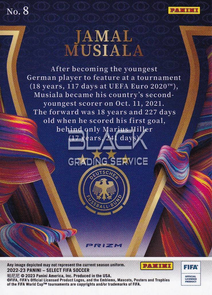 Back - Panini Select Prizm Visionary