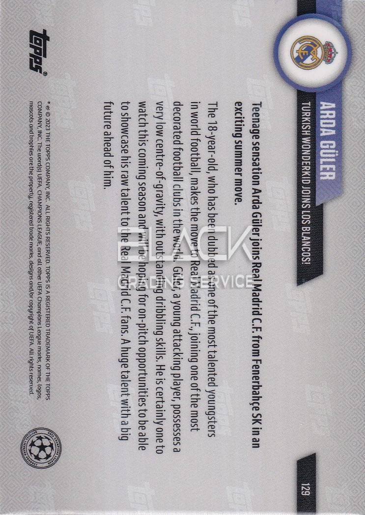 Back - Topps Now UCL 