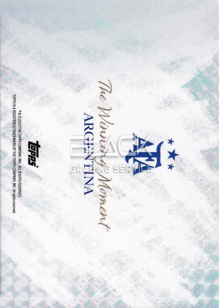 Back - Topps ARGENTINA W/C