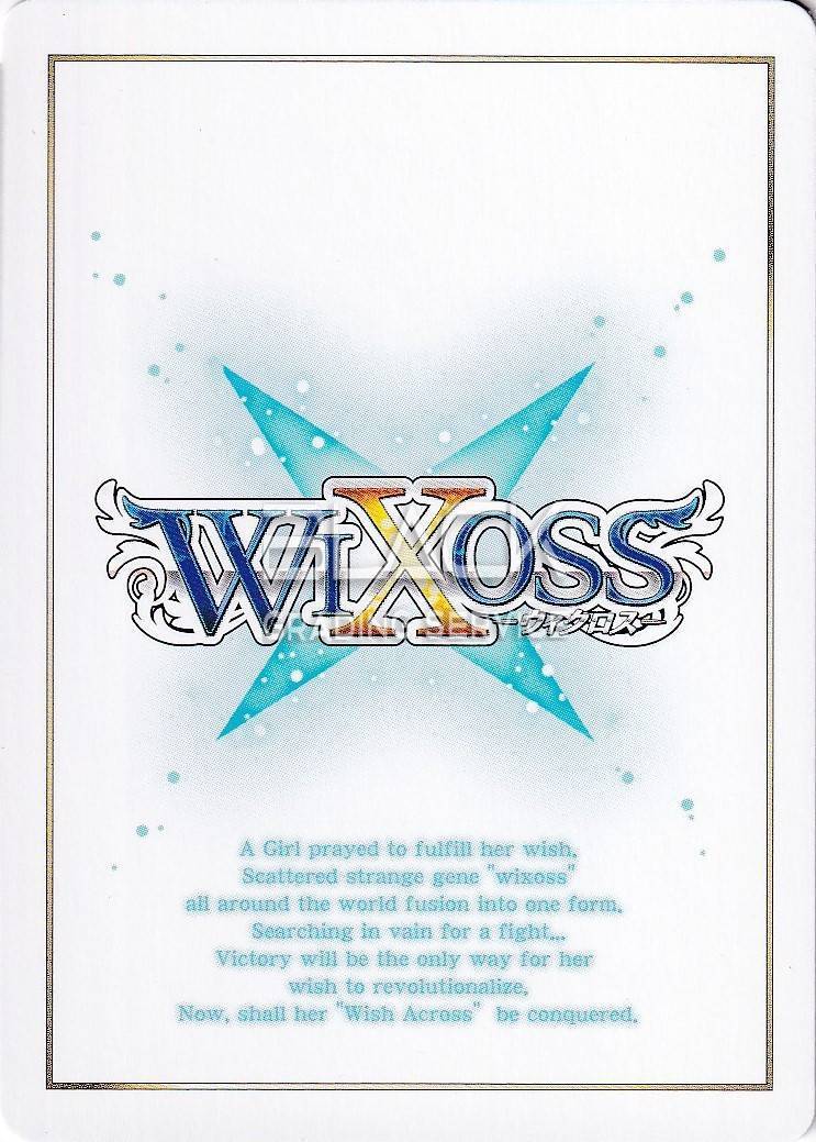 Back - Wixoss EN WELCOME BACK DIVA ~Lostorage~