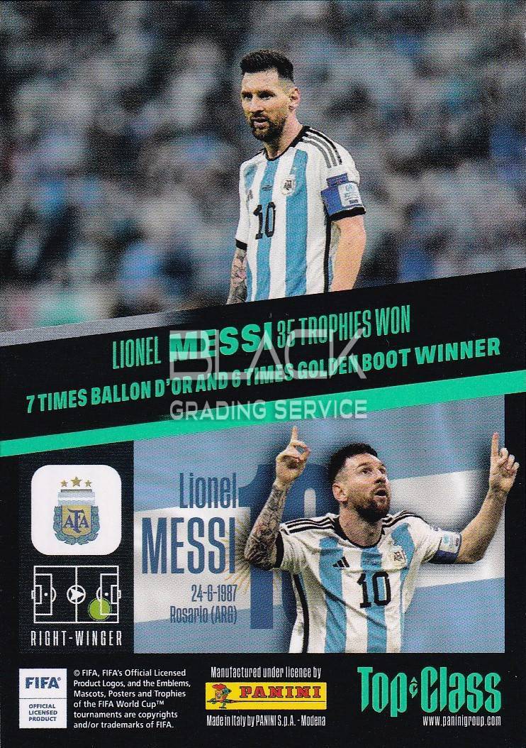 Back - Panini EN Top Class