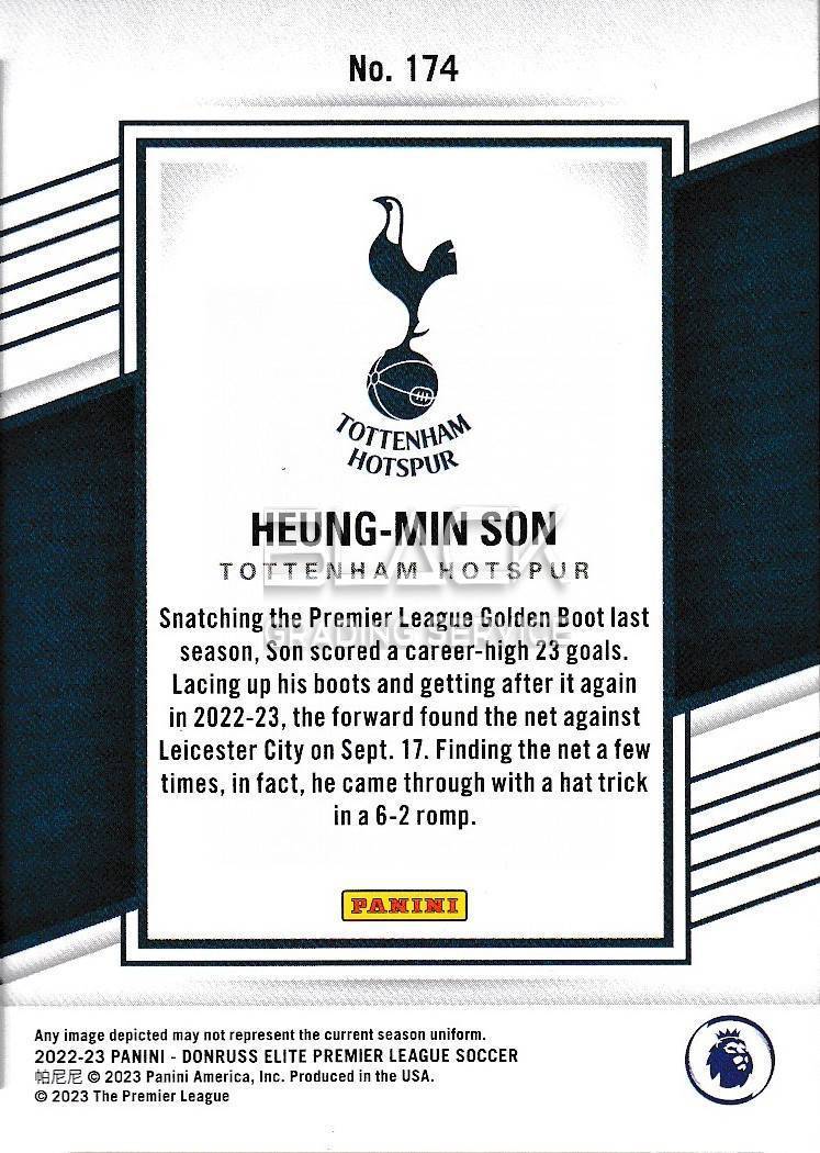 Back - Panini EN Donruss Elite Premier League Soccer