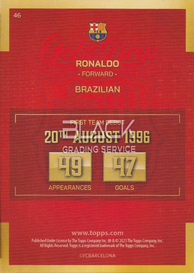 Back - Topps EN FC Barcelona Team Set