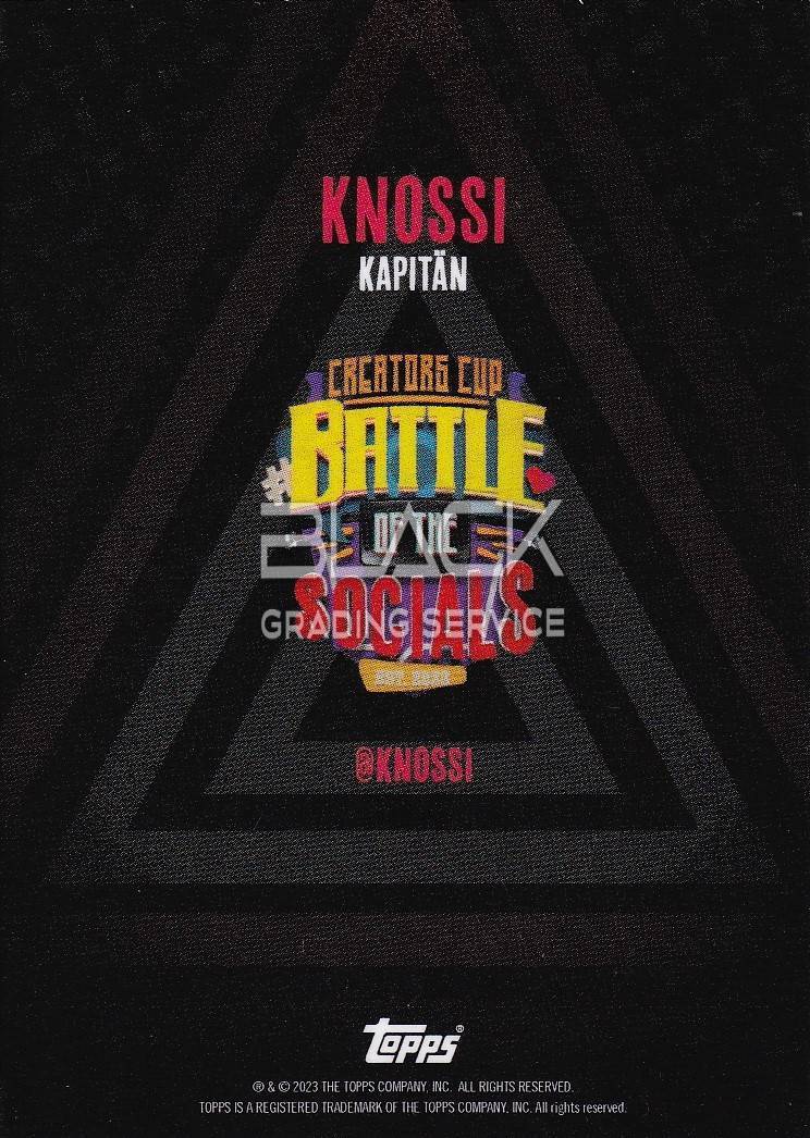 Back - Topps GER Battle of the Socials