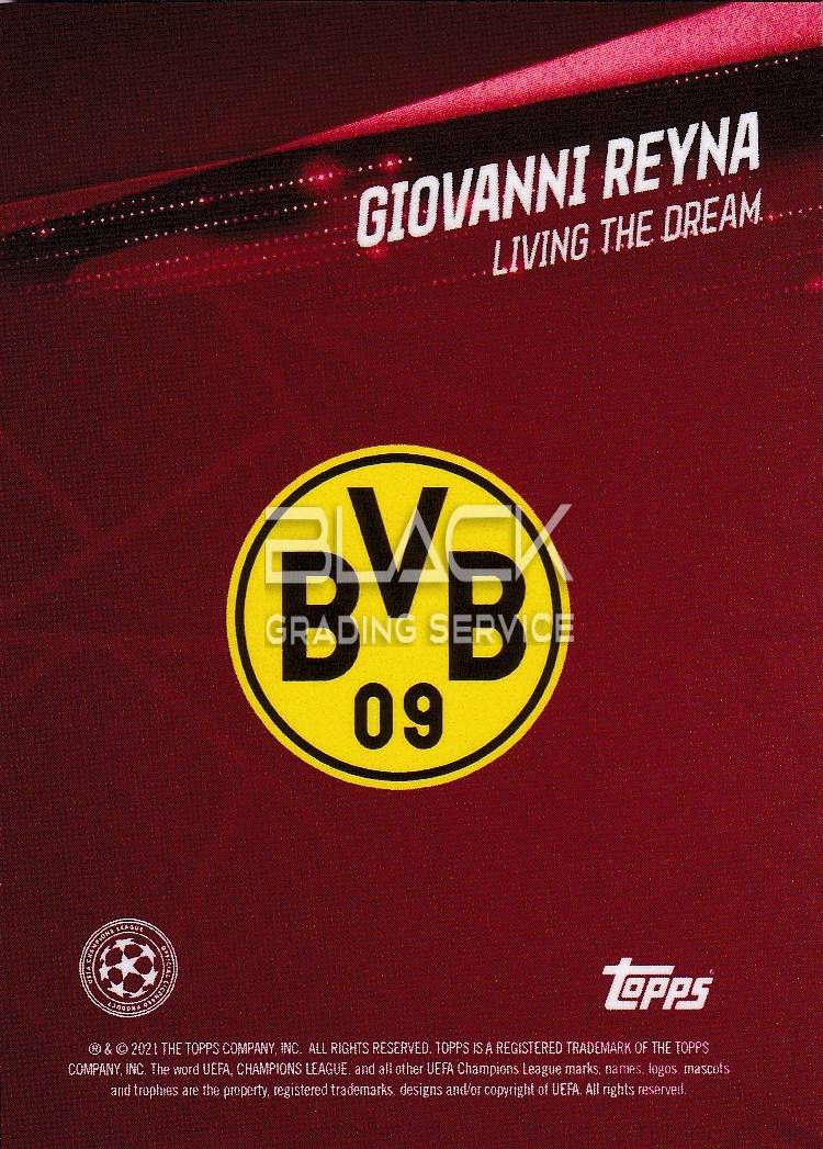 Back - Topps UCL Living The Dream