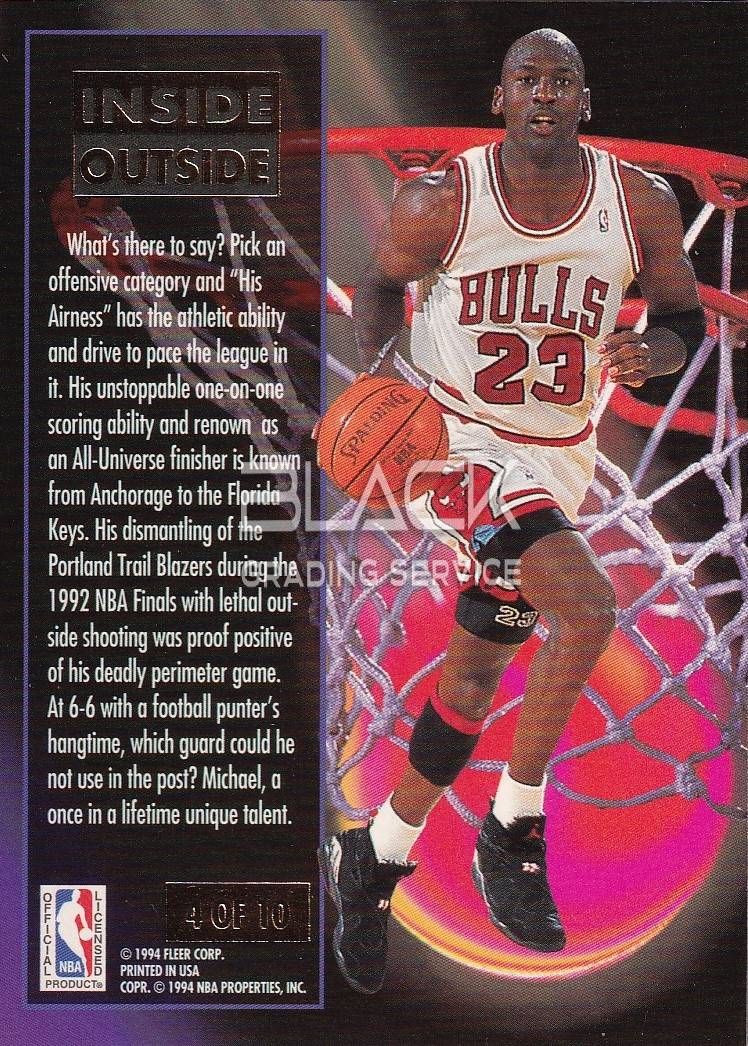 Back - Fleer Ultra Inside/Outside