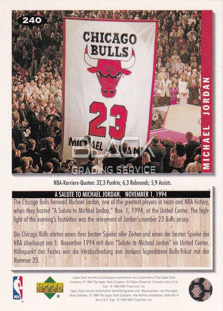 Back - Upper Deck Collector's Choice