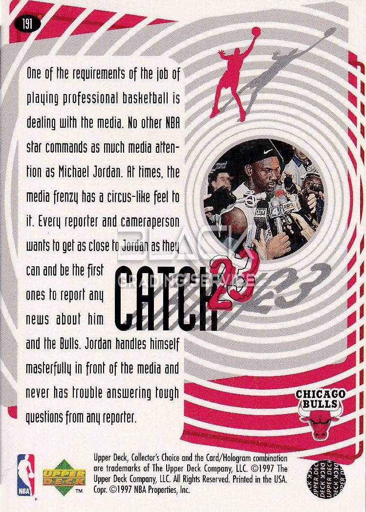 Back - Upper Deck Collector's Choice Catch 23 - Media Circus