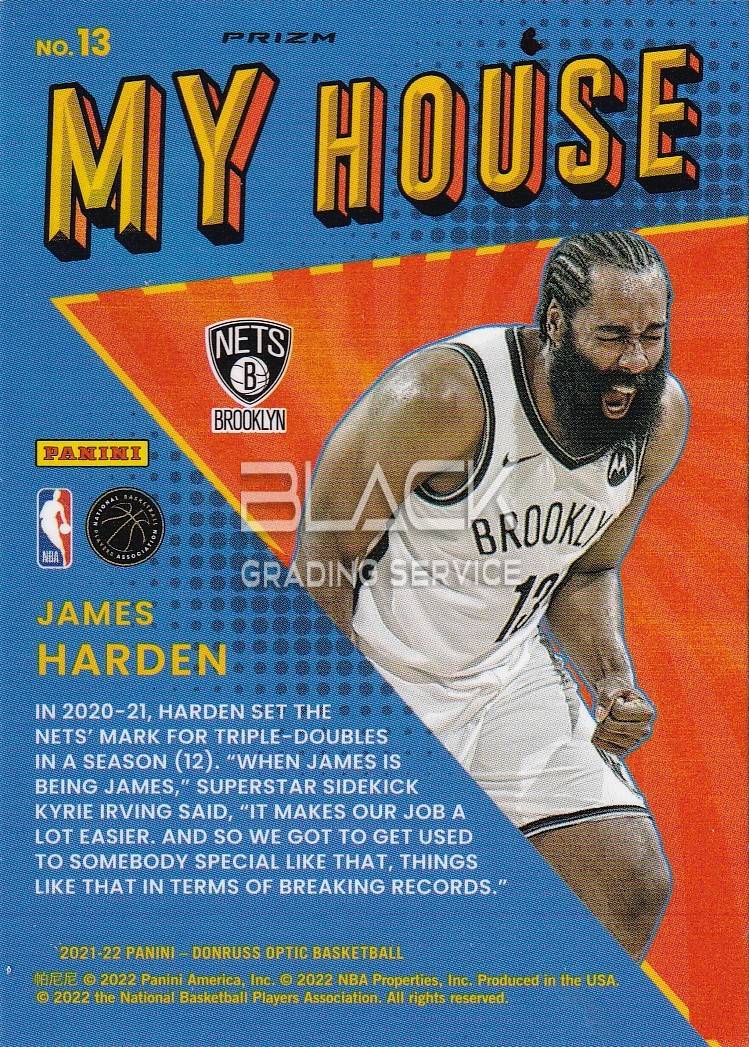 Back - Panini Donruss MY HOUSE