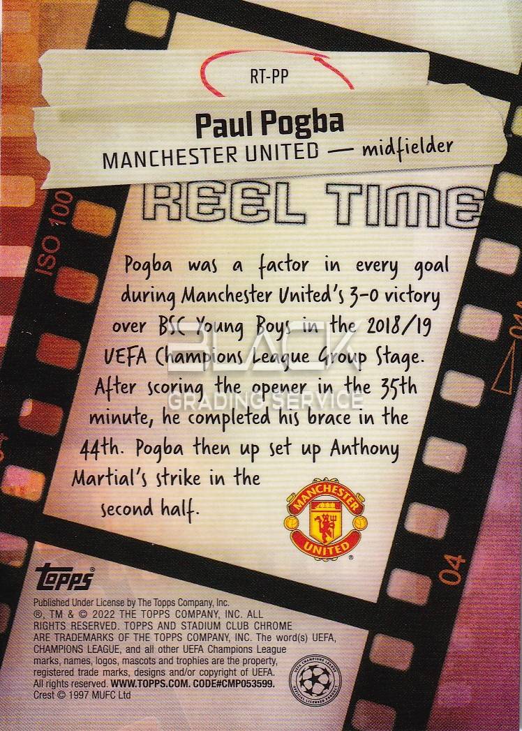 Back - Topps UEFA CL Stadium Club Chrome