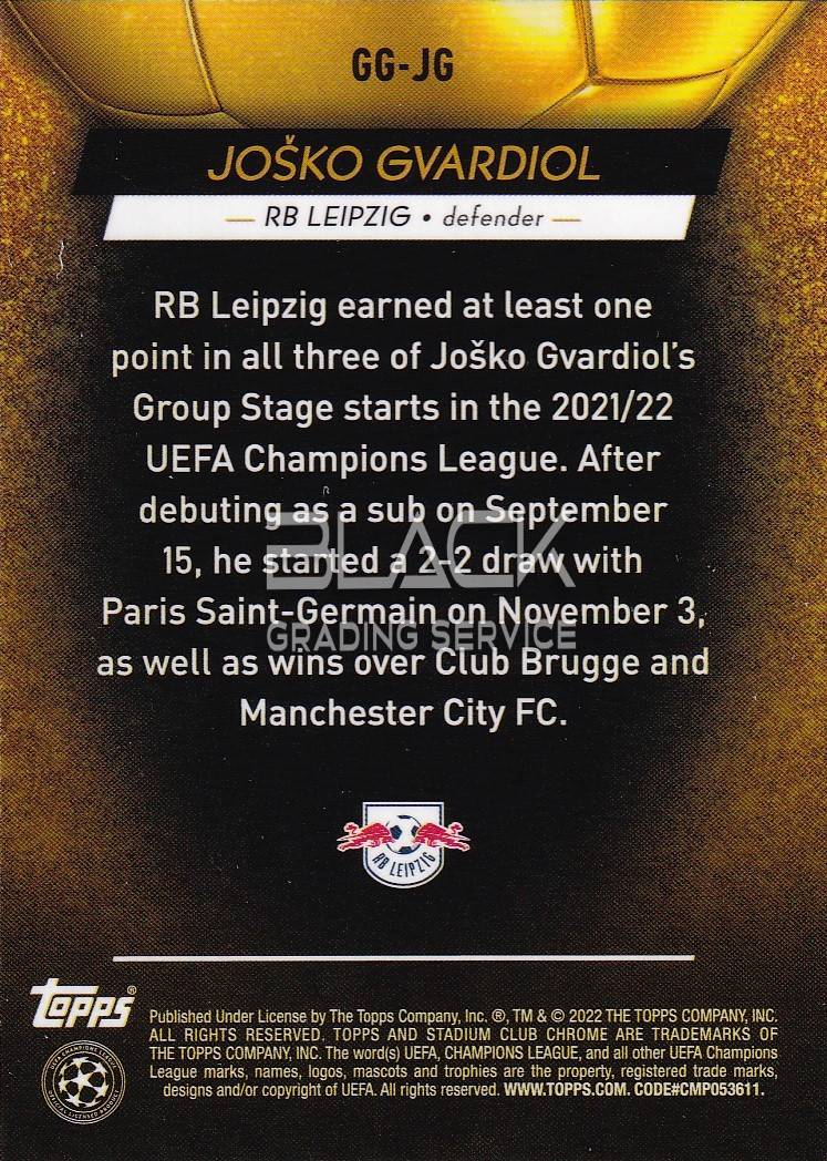 Back - Topps UEFA CL Stadium Club Chrome