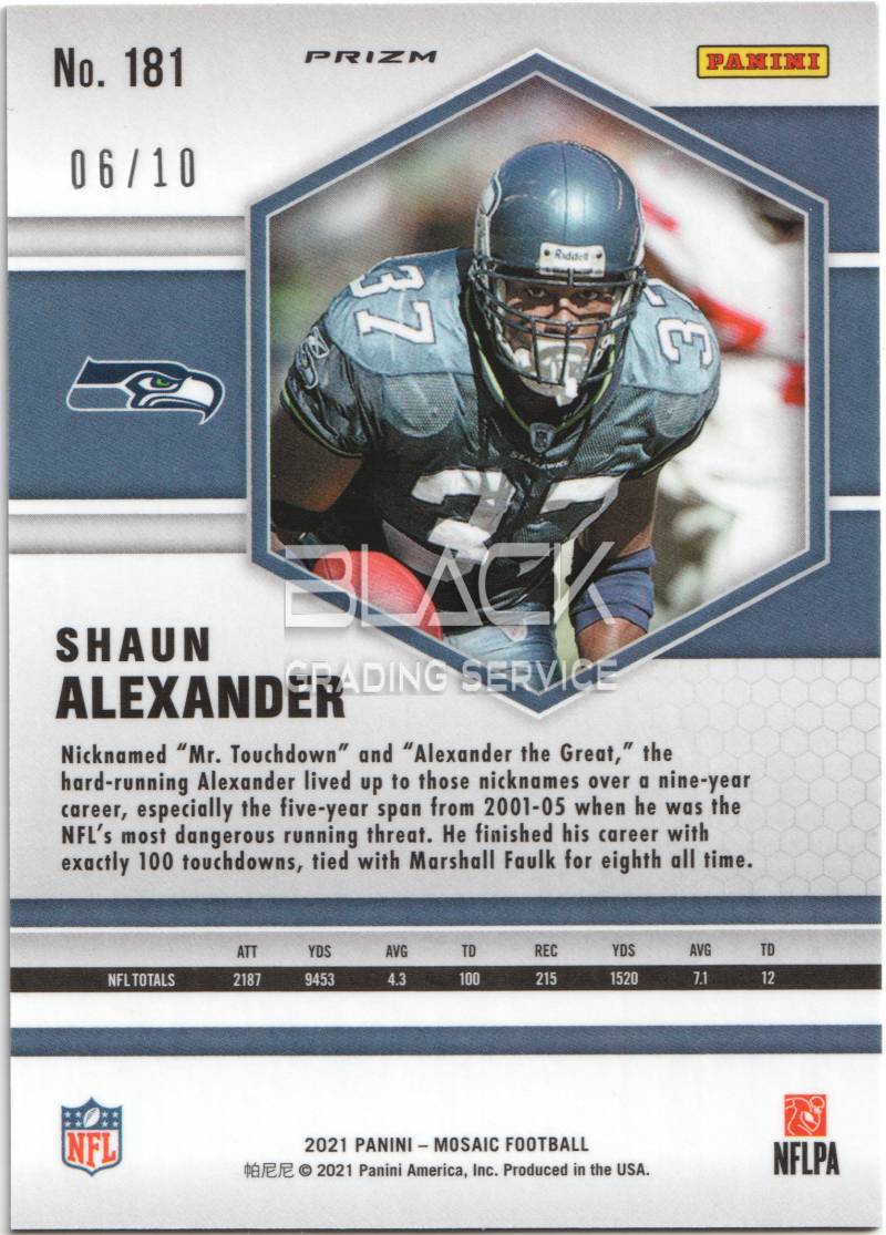 Back - Panini Mosaic 